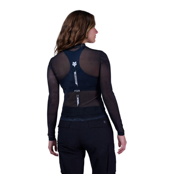 Top Langarm Damen Image Cosmo Mesh