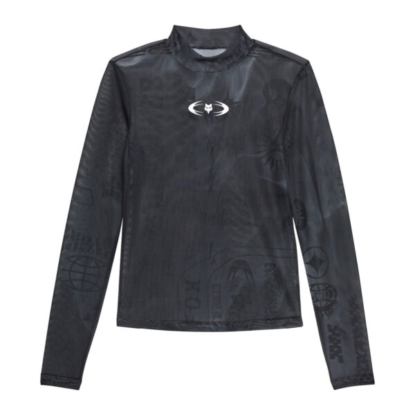 Top Langarm Damen Image Cosmo Mesh