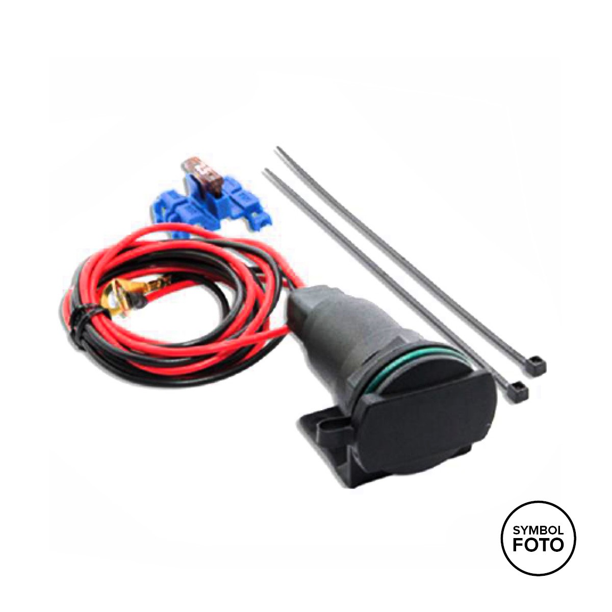 Zigarettenanzünder Ein-/Aufbau-Steckdose