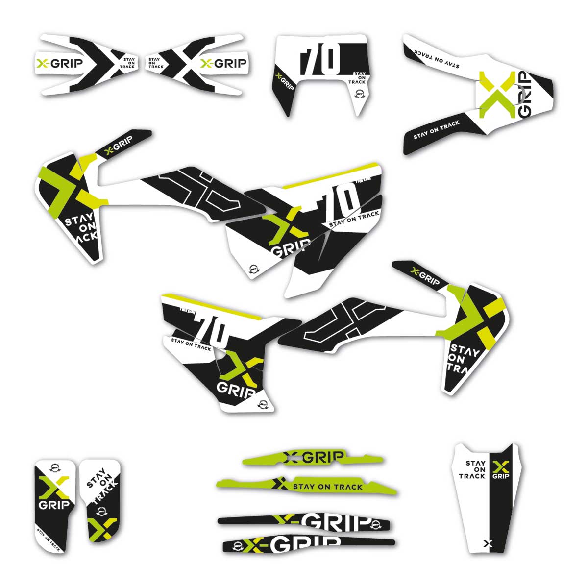 Dekorbogen #20 für HUSQVARNA