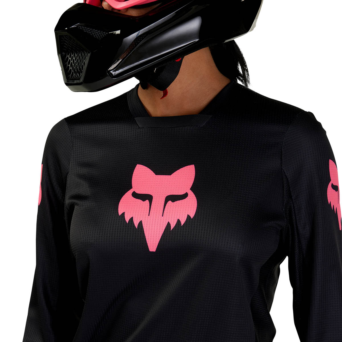 Motocross Jersey Damen Blackout