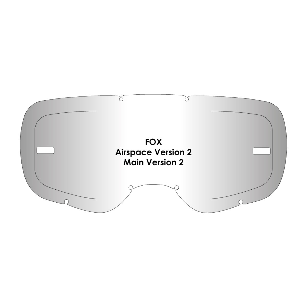 Ersatzglas FOX Airspace/Main II