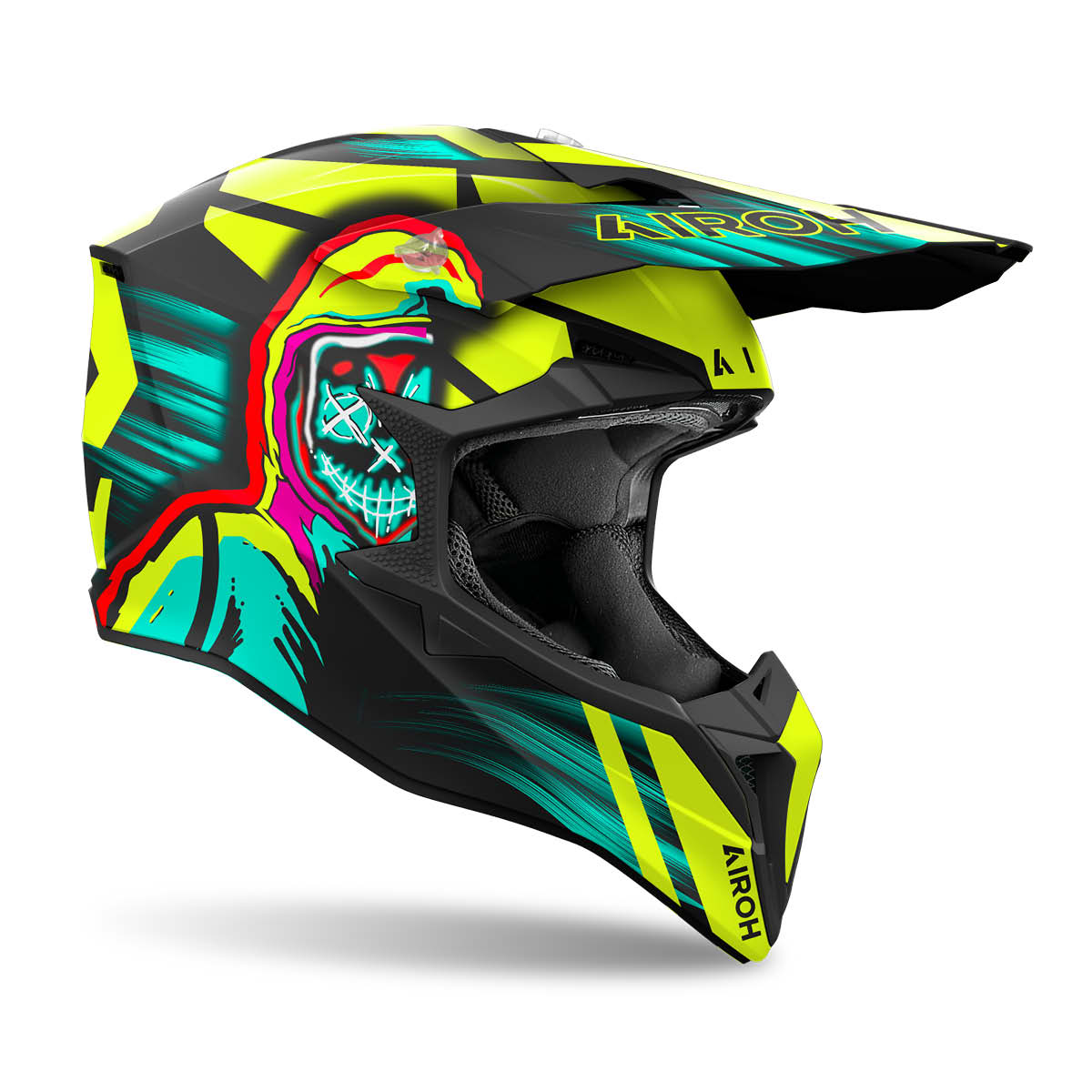 Motocross Helm Wraaap Cyber