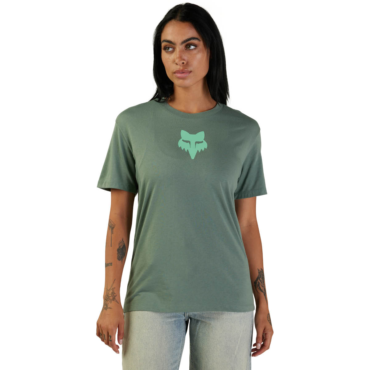 T-Shirt Damen Fox Head