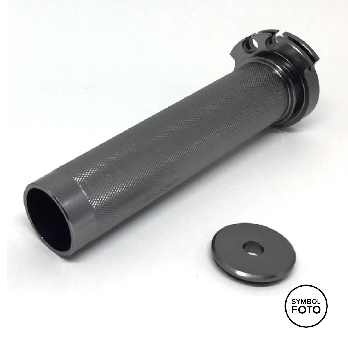 MX Gasgriffrohr Alu für HONDA