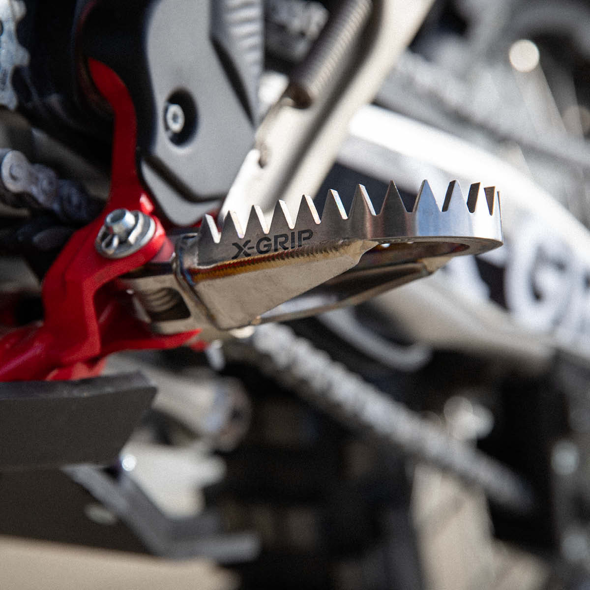 TITAN PIRANHAS Fußrasten V3 für KTM, HQV, GASGAS