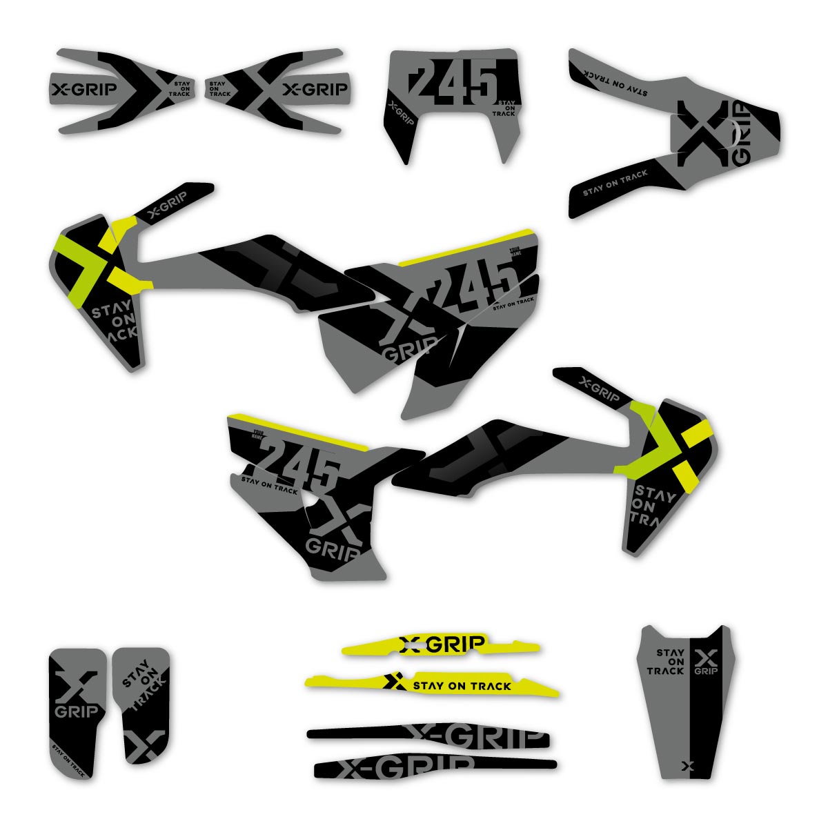 Dekorbogen #22 für HUSQVARNA