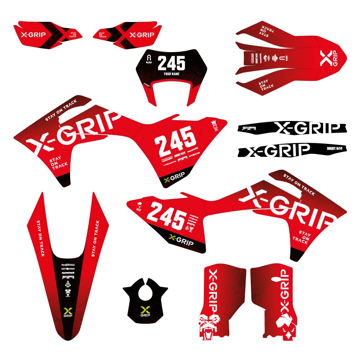 Dekorbogen #23 für GASGAS