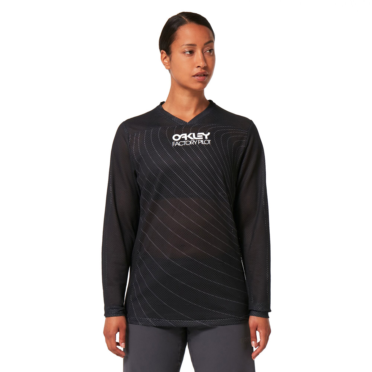 MTB Jersey Langarm Damen Factory Pilot RC