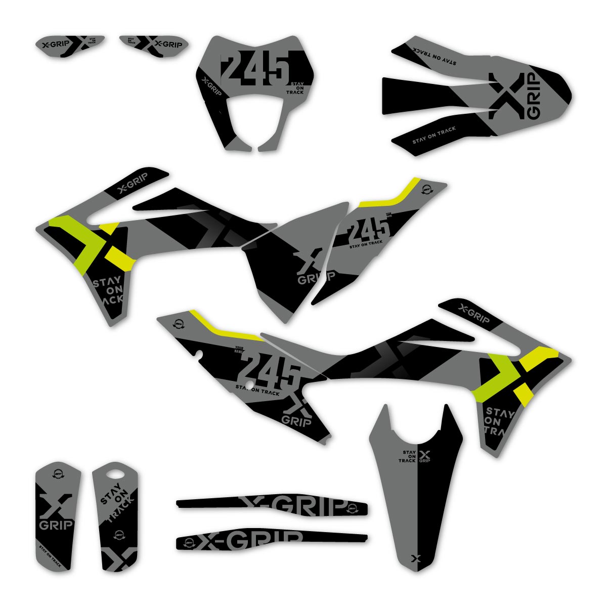 Dekorbogen #22 für GASGAS