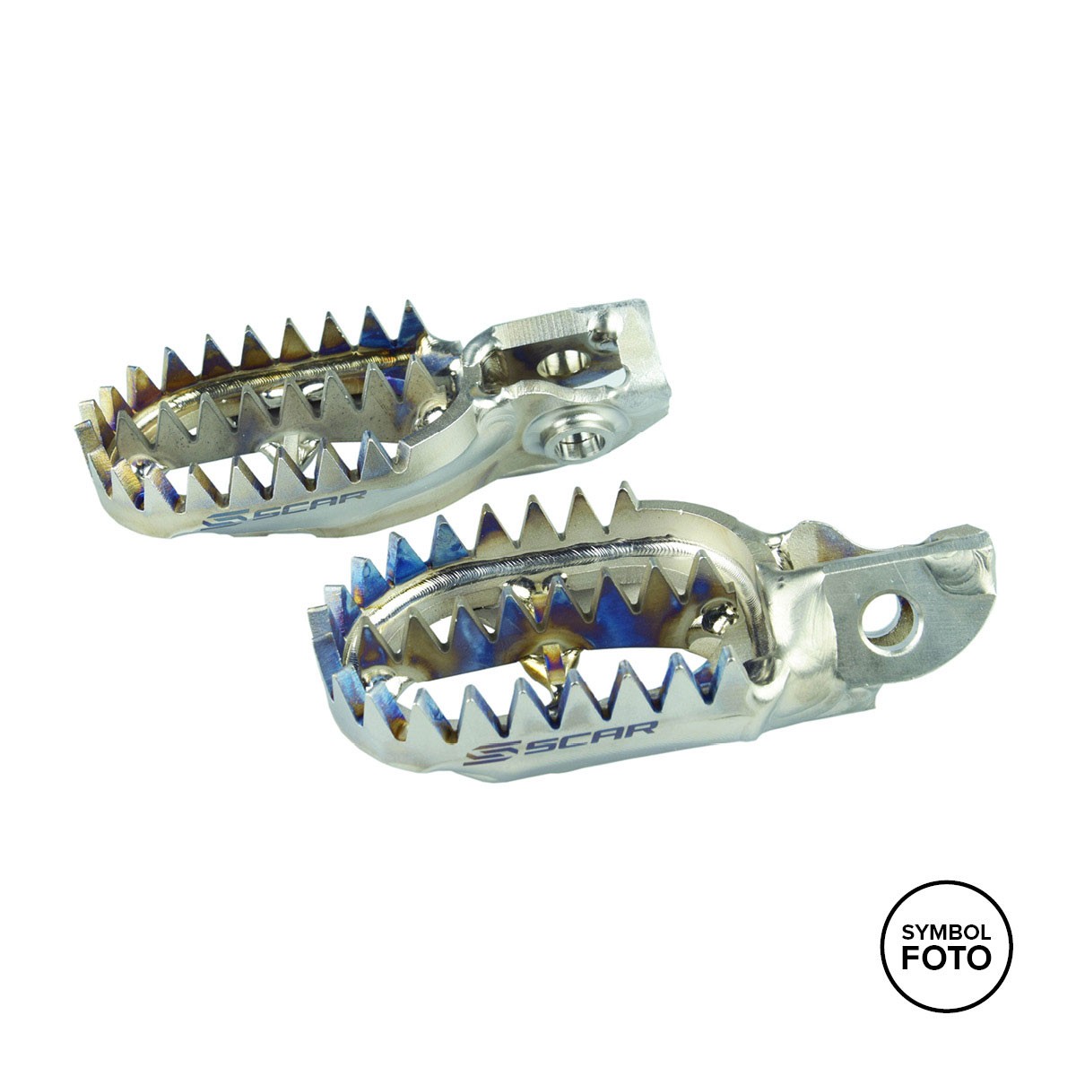 SCAR Fußrasten Titan für HONDA