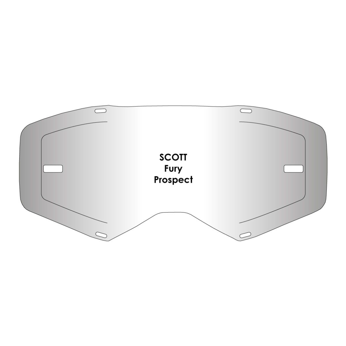 Ersatzglas SCOTT Fury/Prospect