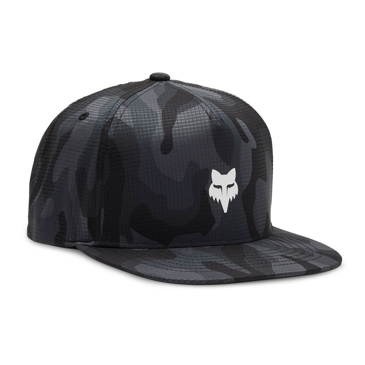 Snapback Cap Fox Head Camo Tech