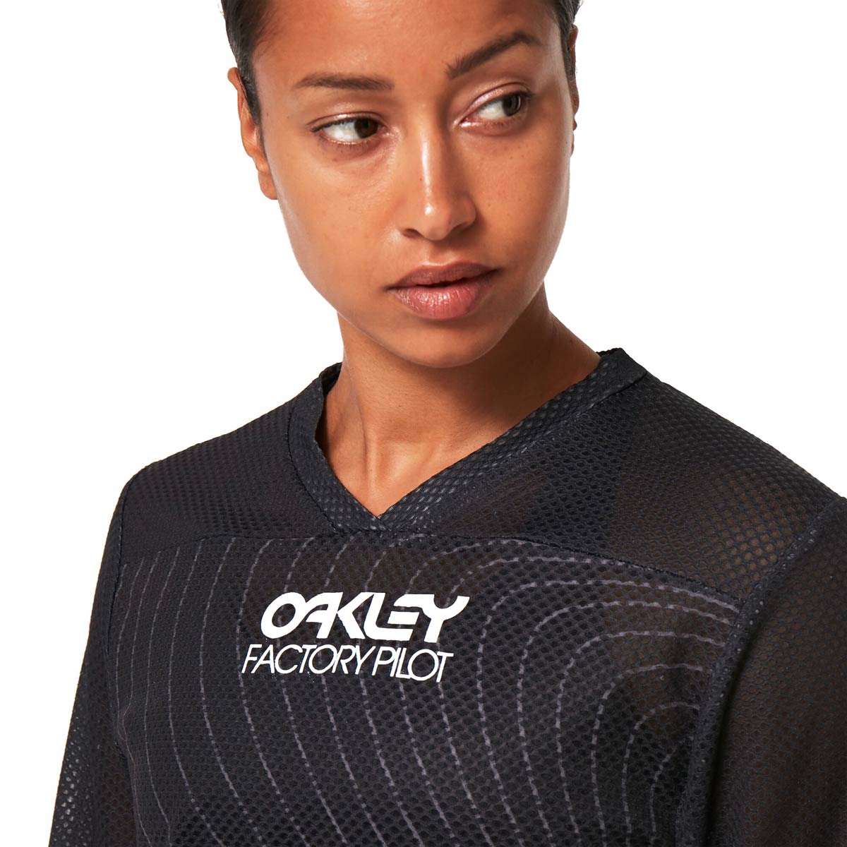 MTB Jersey Langarm Damen Factory Pilot RC