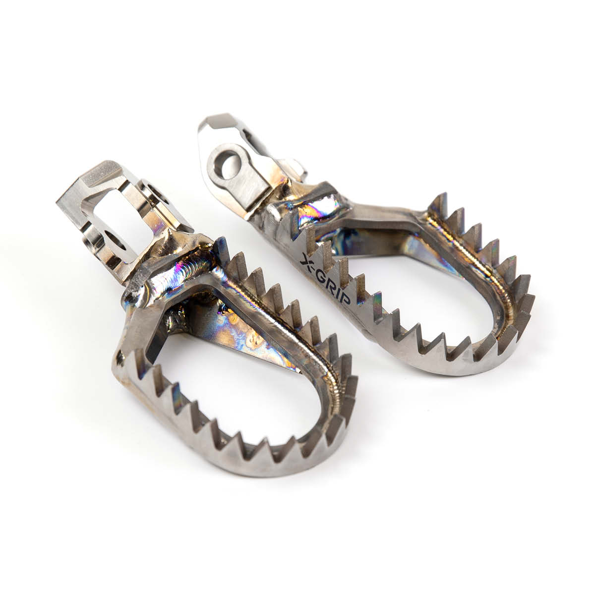 TITAN PIRANHAS Fußrasten V3 für KTM, HQV, GASGAS