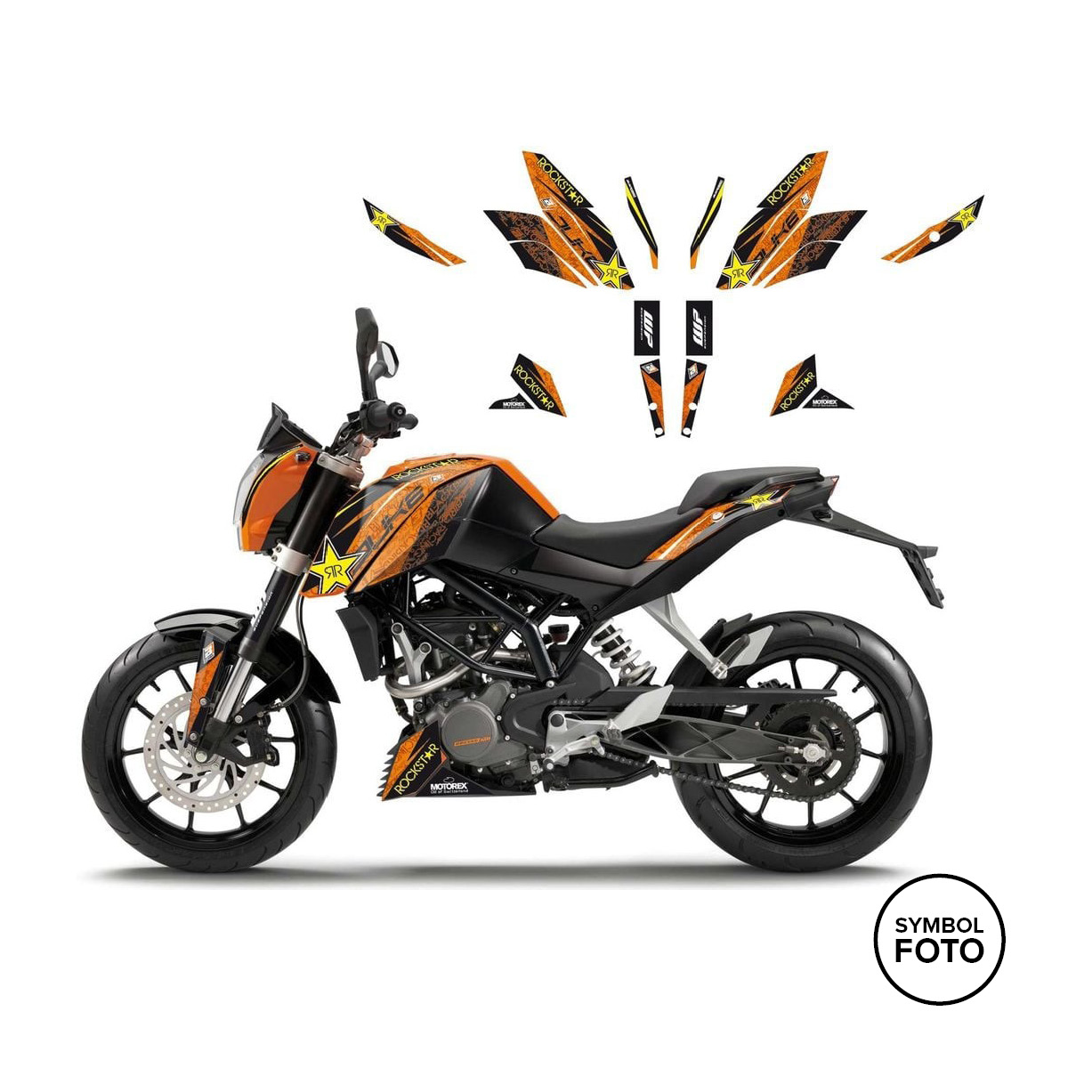 Dekorbogen ROCKSTAR ENERGY für KTM