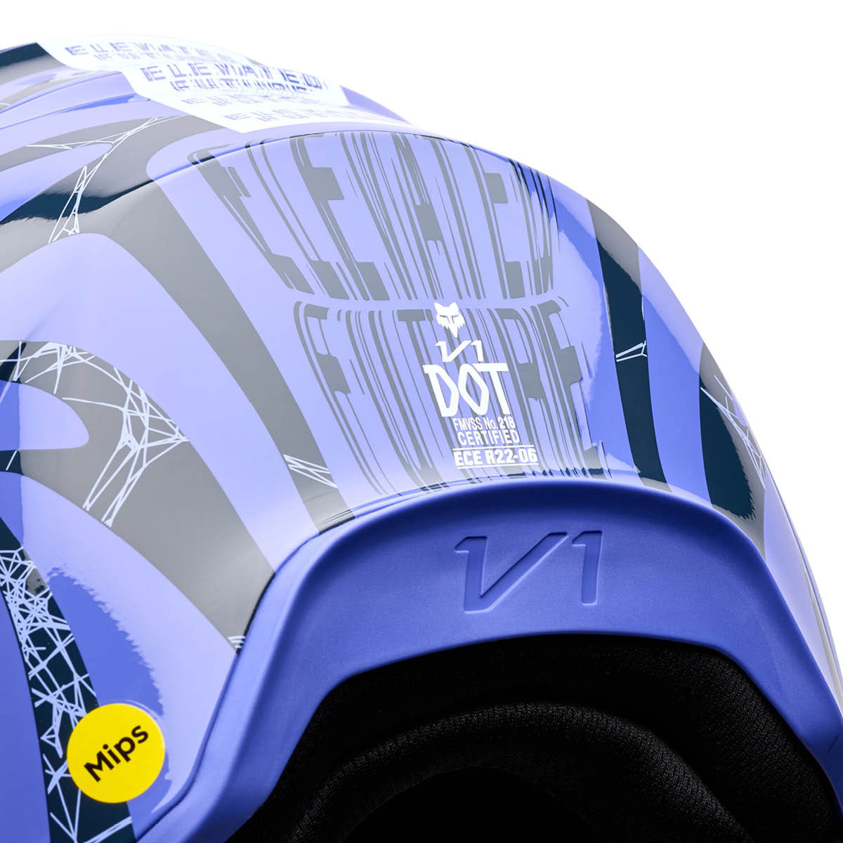 Motocross Helm Jugend V1 Diffuse SE MIPS ECE22.06