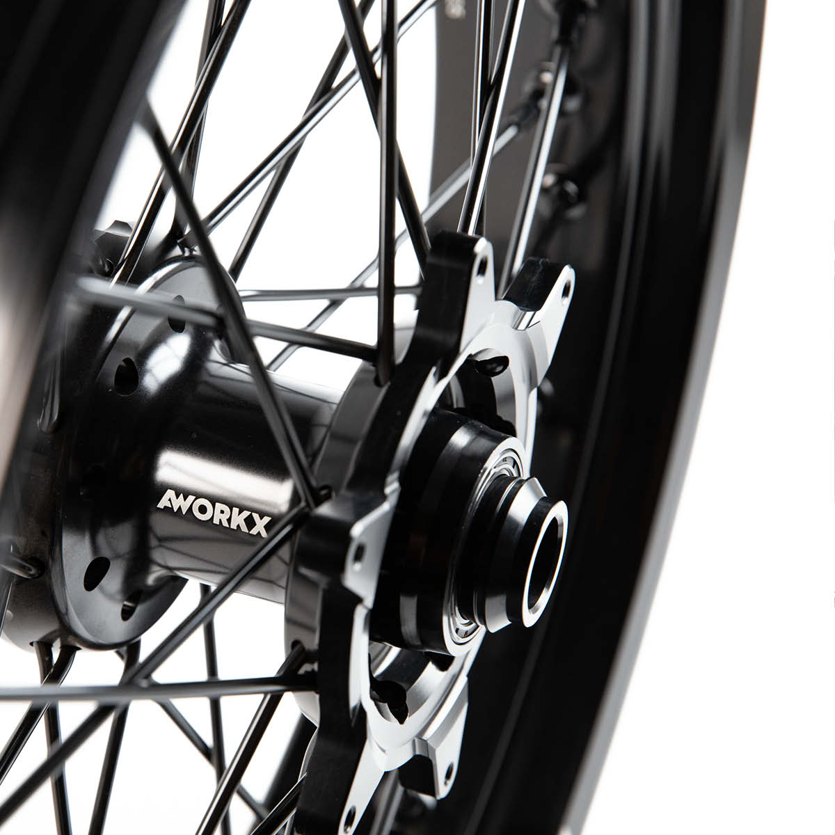 Supermoto Felge 17" x 3,5" für KTM, HQV, GASGAS